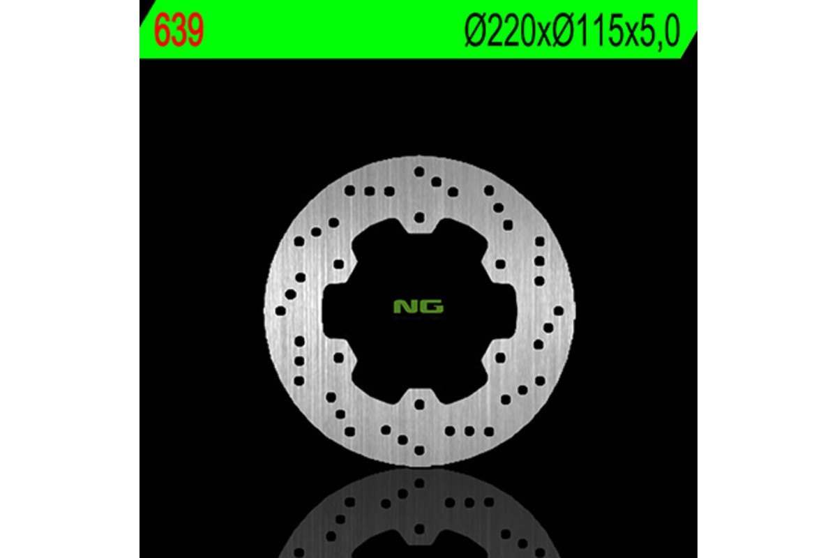 Disque de frein NG BRAKES rond fixe