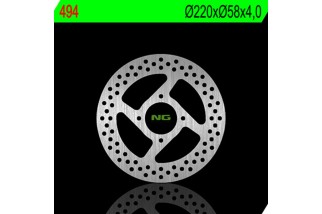Disque de frein NG BRAKES rond fixe