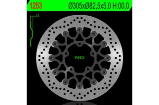 Disque de frein NG BRAKES rond flottant