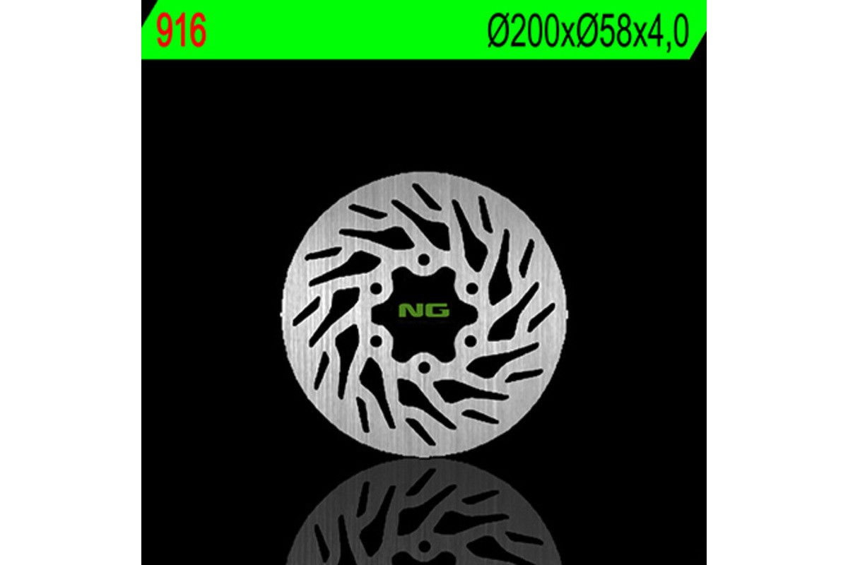 Disque de frein NG BRAKES rond fixe