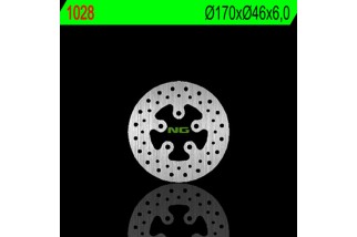 Disque de frein NG BRAKES rond fixe