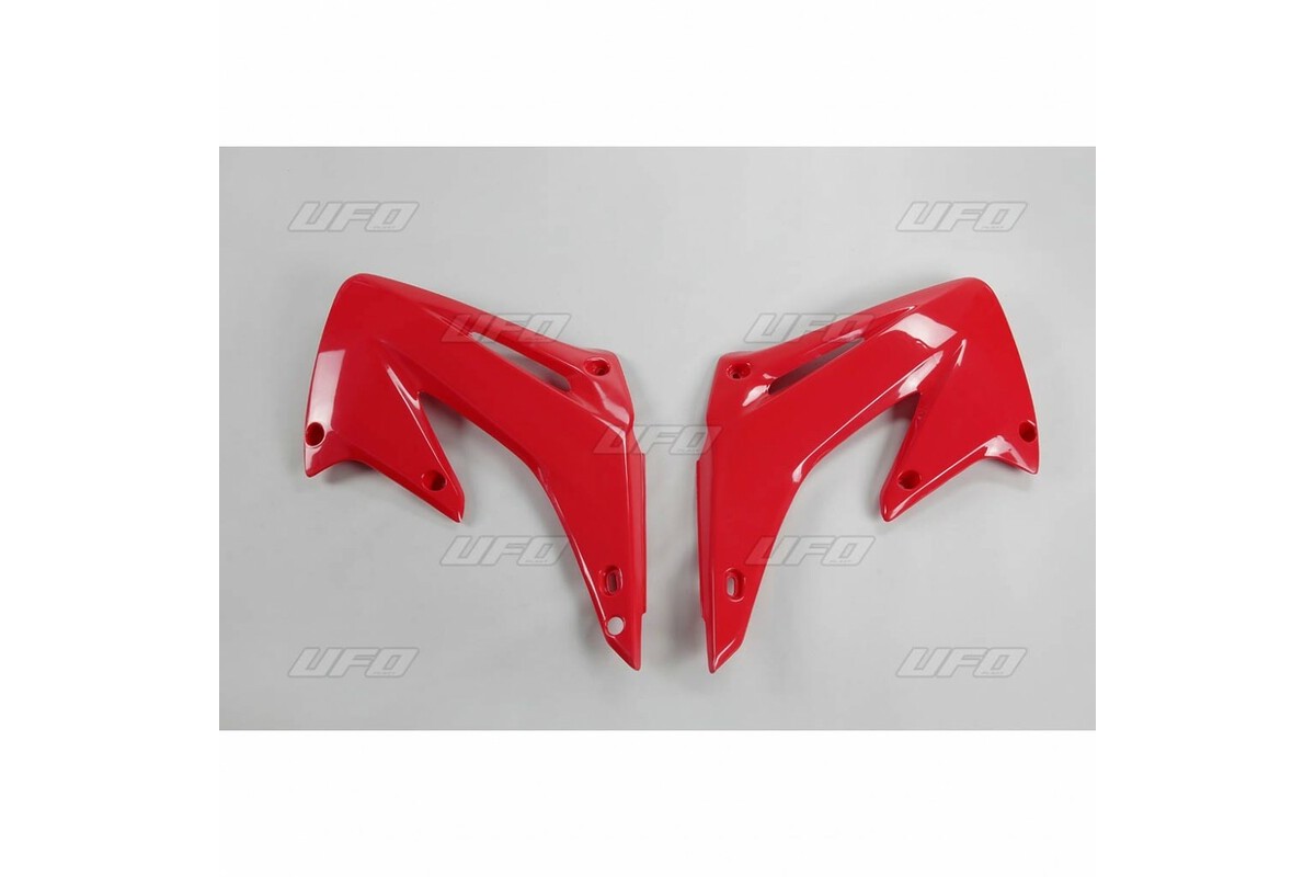 Ouïes de radiateur UFO rouge Honda CR125R/250R Ouïes de radiateur UFO rouge Honda CR125R/250R
