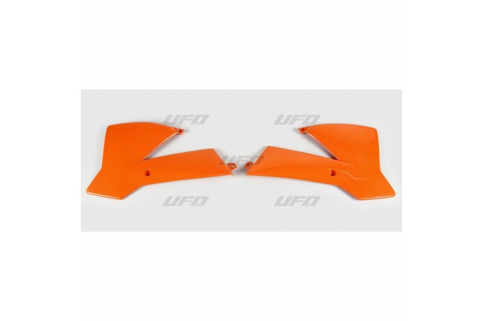 Ouïes de radiateur UFO orange KTM SX65