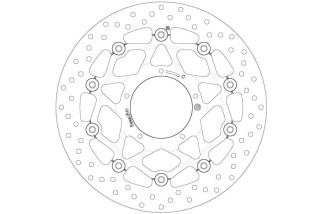 Disque de frein BREMBO Serie Oro rond flottant