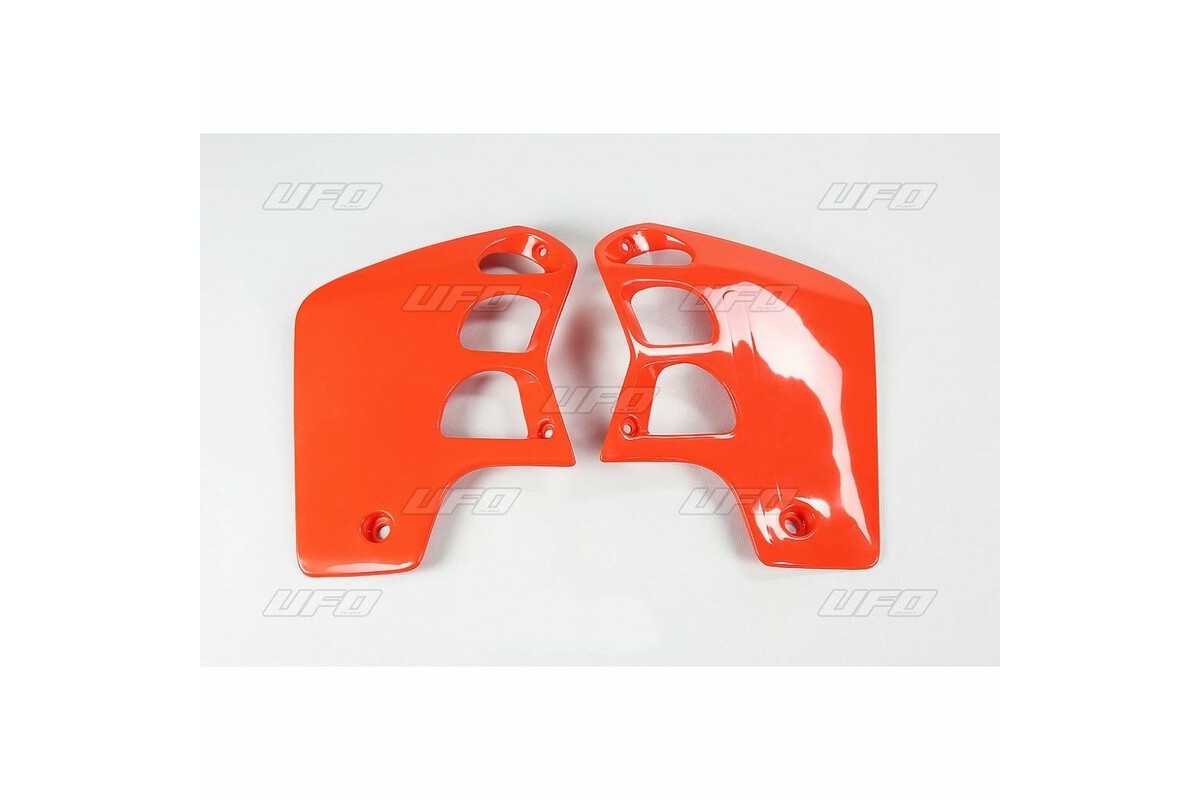 Ouïes de radiateur UFO orange Honda CR500R Ouïes de radiateur UFO orange Honda CR500R