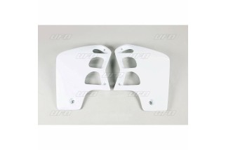 Ouïes de radiateur UFO blanc Honda CR500R