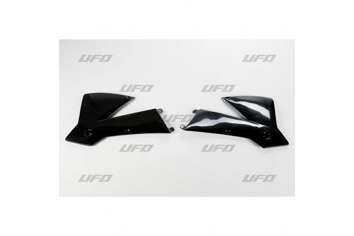 Ouïes de radiateur UFO noir KTM Ouïes de radiateur UFO noir KTM