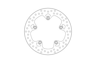 Disque de frein BREMBO Serie Oro rond fixe