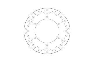 Disque de frein BREMBO Serie Oro rond fixe