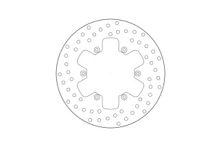 Disque de frein BREMBO Serie Oro rond fixe