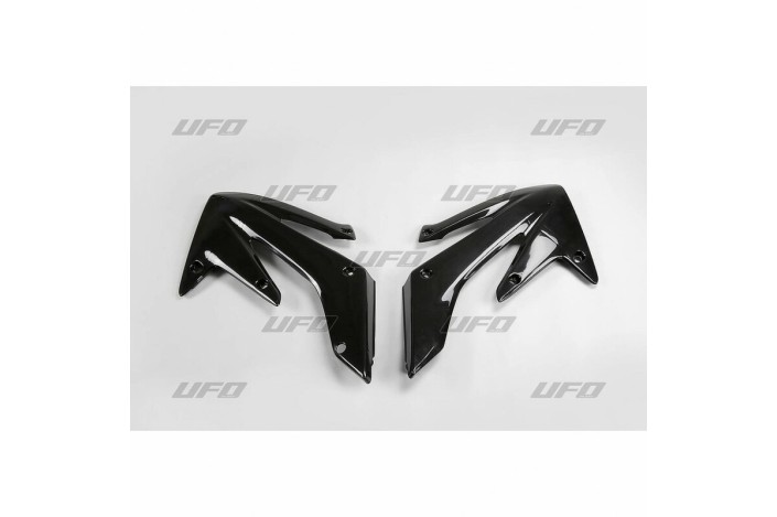 Ouïes de radiateur UFO noir Honda CRF250X/R