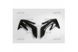 Ouïes de radiateur UFO noir Honda CRF250X/R