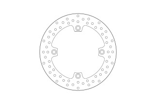 Disque de frein BREMBO Serie Oro rond fixe