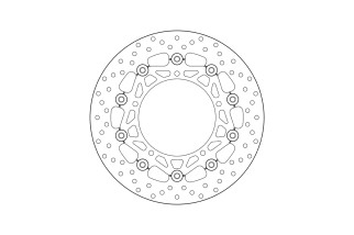 Disque de frein BREMBO Serie Oro rond flottant