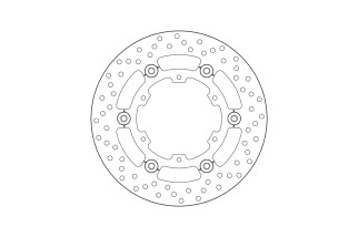 Disque de frein BREMBO Serie Oro rond flottant