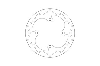 Disque de frein BREMBO Serie Oro rond fixe