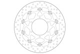 Disque de frein BREMBO Serie Oro rond flottant