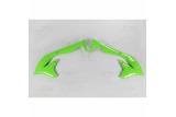 Ouïes de radiateur UFO vert Kawasaki KX450F