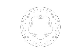 Disque de frein BREMBO Serie Oro rond fixe