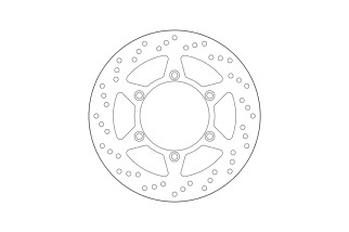 Disque de frein BREMBO Serie Oro rond fixe