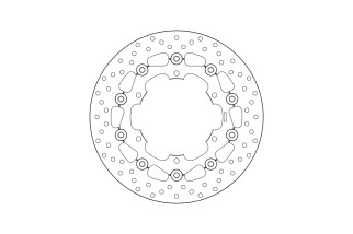 Disque de frein BREMBO Serie Oro rond flottant