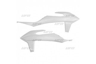 Ouïes de radiateur UFO blanc KTM SX/SX-F