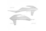 Ouïes de radiateur UFO blanc KTM SX/SX-F