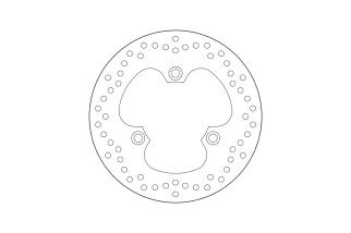 Disque de frein BREMBO Serie Oro rond fixe