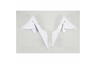 Ouïes de radiateur UFO blanc Yamaha YZ250F/450F