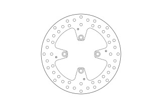 Disque de frein BREMBO Serie Oro rond fixe