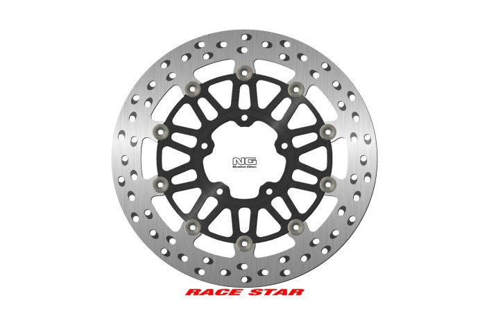 Disque de frein NG BRAKES Race Star rond flottant