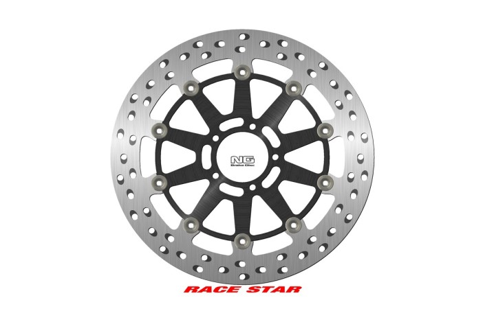 Disque de frein NG BRAKES Race Star rond flottant