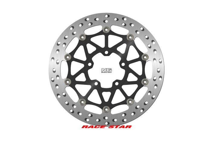 Disque de frein NG BRAKES Race Star rond flottant