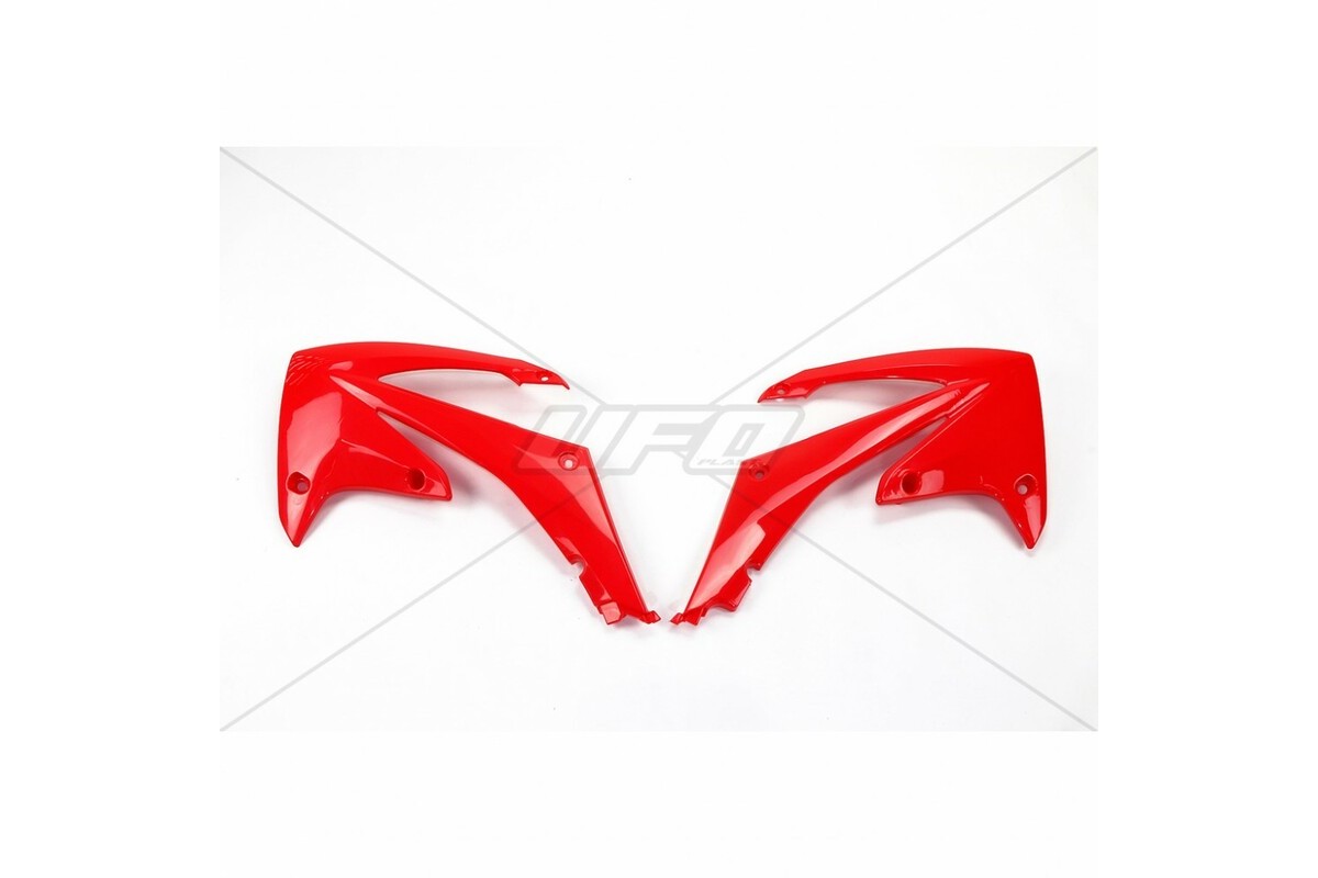 Ouïes de radiateur UFO rouge Honda CRF250R/450R