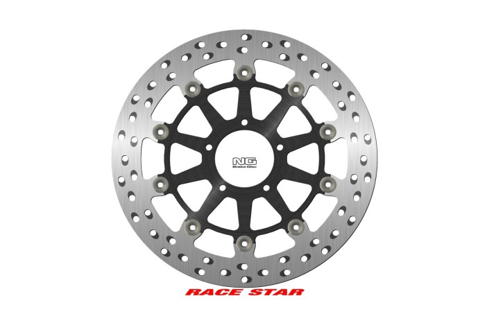 Disque de frein NG BRAKES Race Star rond flottant