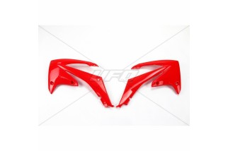Ouïes de radiateur UFO rouge Honda CRF250R/450R