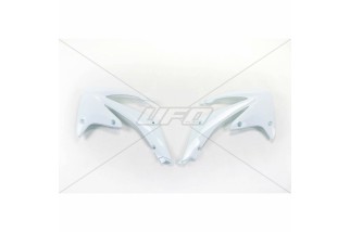Ouïes de radiateur UFO blanc Honda CRF250R/450R