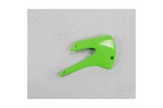 Ouïes de radiateur UFO vert Kawasaki KX80