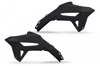 Ouies de radiateur UFO noir Honda CRF 450 R