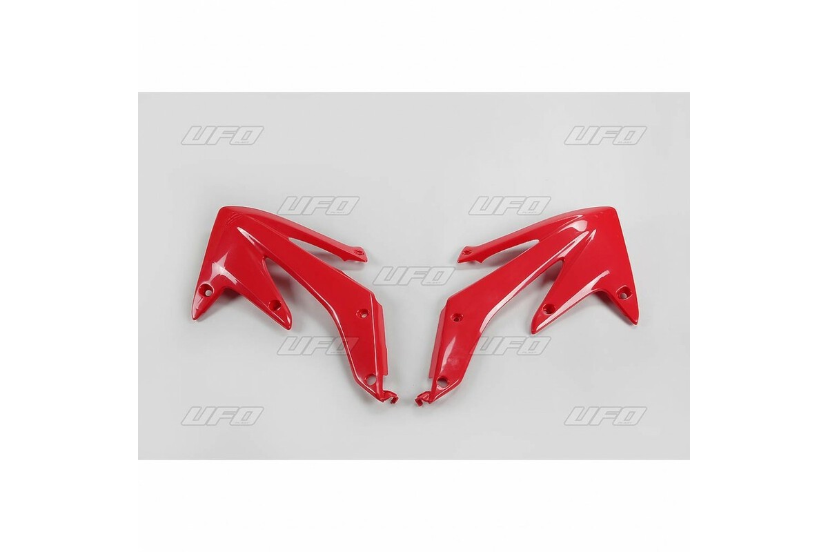 Ouïes de radiateur UFO rouge Honda CRF450R Ouïes de radiateur UFO rouge Honda CRF450R