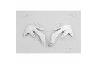 Ouïes de radiateur UFO blanc Honda CRF450R