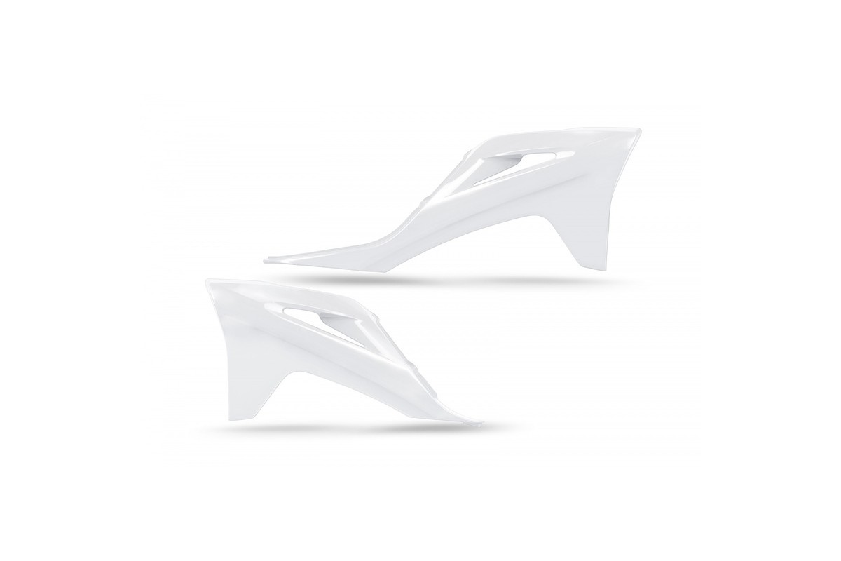 Ouïes de radiateur UFO blanc Gas Gas MC