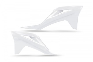 Ouïes de radiateur UFO blanc Gas Gas MC