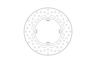 Disque de frein BREMBO Serie Oro rond fixe