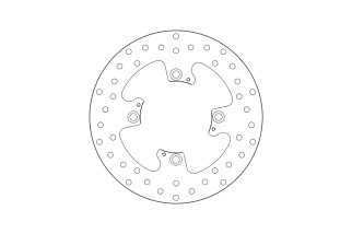 Disque de frein BREMBO Serie Oro rond fixe