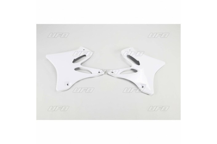 Ouïes de radiateur UFO blanc Yamaha
