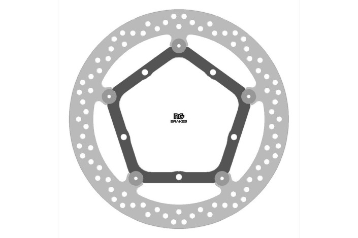 Disque de frein NG BRAKES rond flottant