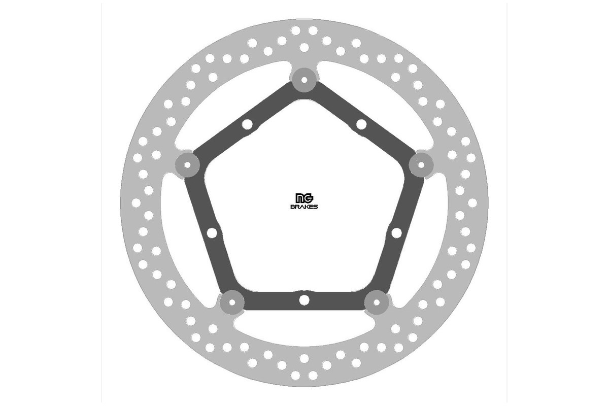 Disque de frein NG BRAKES rond flottant
