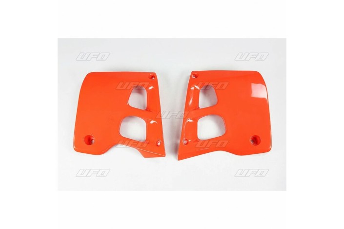 Ouïes de radiateur UFO orange Honda CR125R/250R