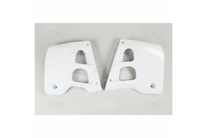 Ouïes de radiateur UFO blanc Honda CR125R/250R